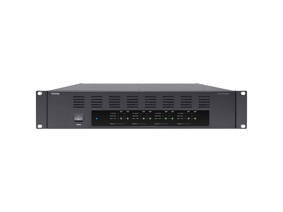 REVAMP 8x250W Amplifier