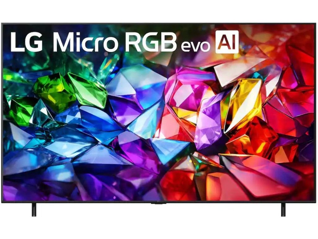 100 Inch Class 95B Series Micro RGB evo AI LED 4K Smart webOS TV (2026) - front view