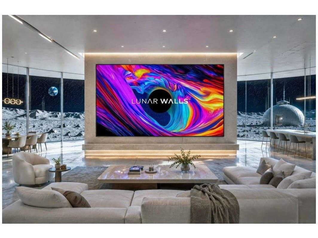 LP7080412S Phase 7680 197" 32:9 Ultrawide Video Wall (1.2mm) - installed view