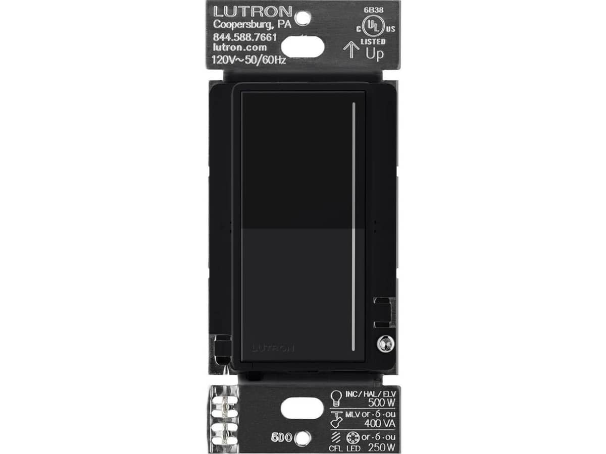 Lutron RRST-PRO-N-BL RadioRA 3 Sunnata PRO LED+ RF Touch Dimmer - Black