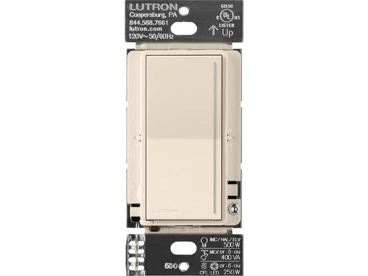 Lutron RRST-PRO-N-LA RadioRA 3 Sunnata PRO LED+ RF Touch Dimmer - Light Almond