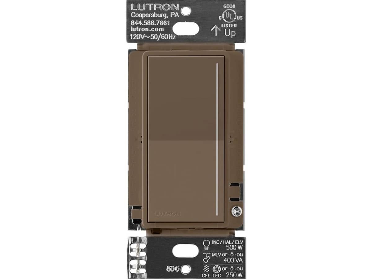 Lutron ST-PRO-N-EP Sunnata PRO LED+ Touch Dimmer Switch - Espresso