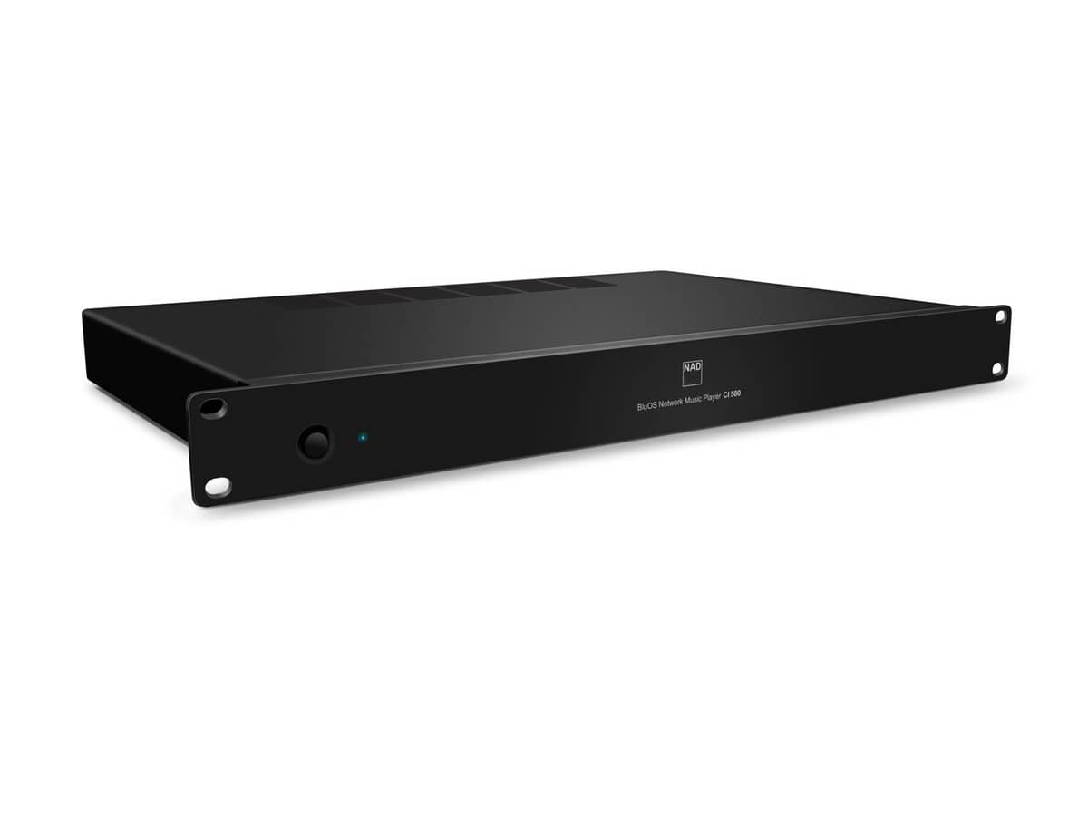 CI 580 v2 BluOS Network Music Player CI 580 V2 - front view