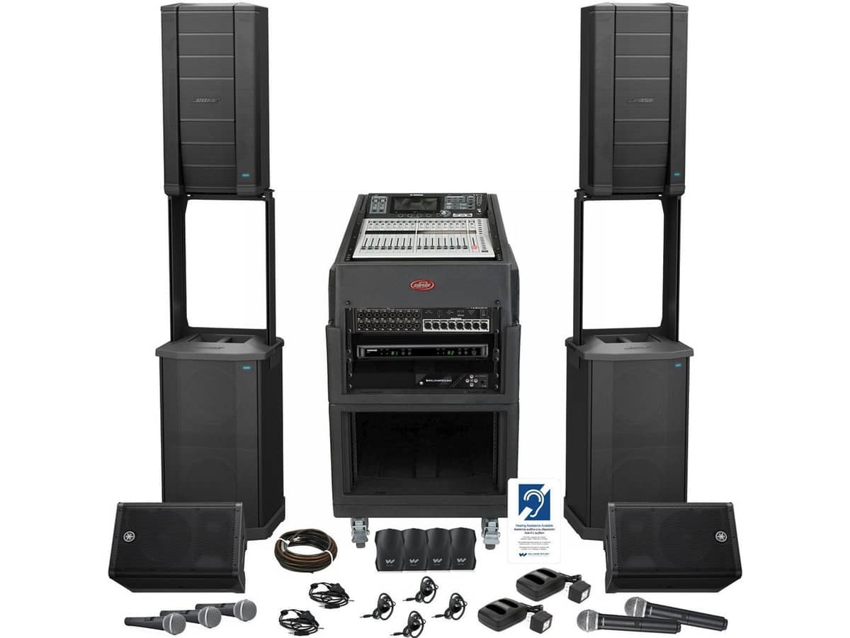 Bose F1 Model 812 Portable Auditorium Sound System with Adjustable Coverage 4000 Watts