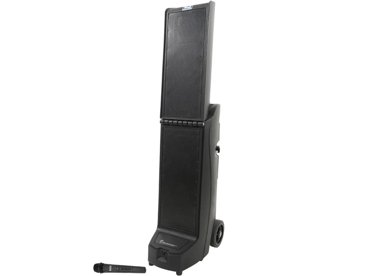 Anchor Audio Bigfoot 3 Pro Line Array Portable PA System with Bluetooth, AnchorFlex, and Wireless Handheld Microphone