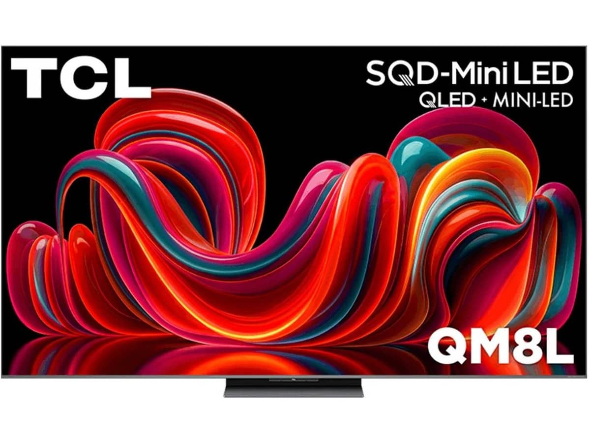 QM8L Series 4K UHD HDR SQD-Mini LED 4K TV with Google TV 65"-98" - front view